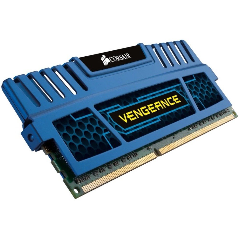 Corsair Vengeance DDR3 RAM 4GB Blue CMZ4GX3M1A1600C9B Overclocking Memory